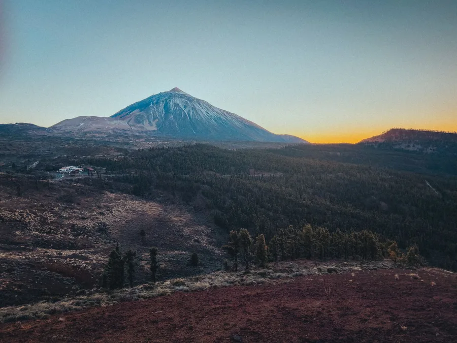 Mount Teide Tenerife volcano sunset landscape Canary Islands